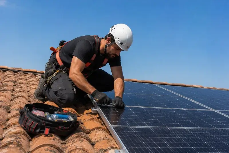 Maintenance et monitoring de panneaux solaires à Val-de-Moder