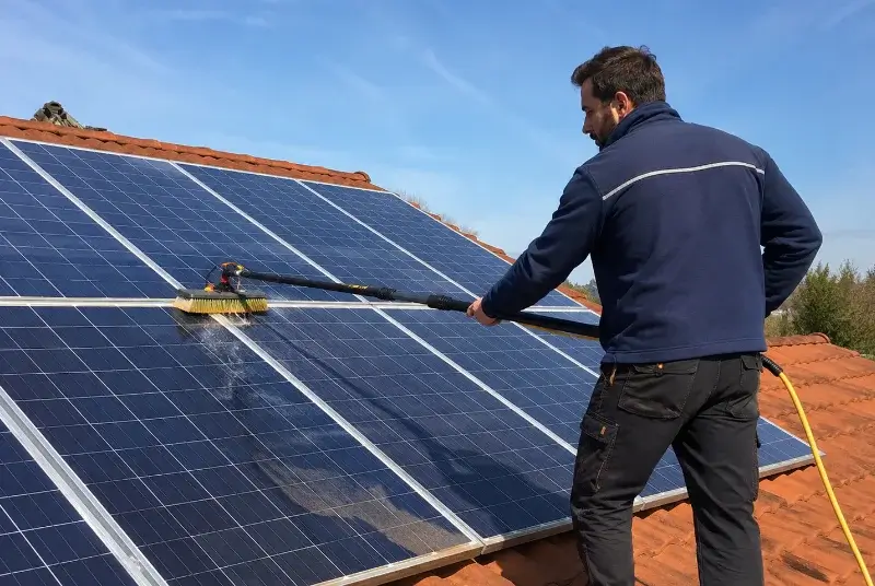 Nettoyage et entretien de panneaux solaires à Val-de-Moder